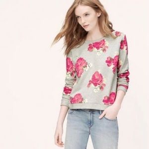 LOFT NWOT❗️Peony Sweatshirt